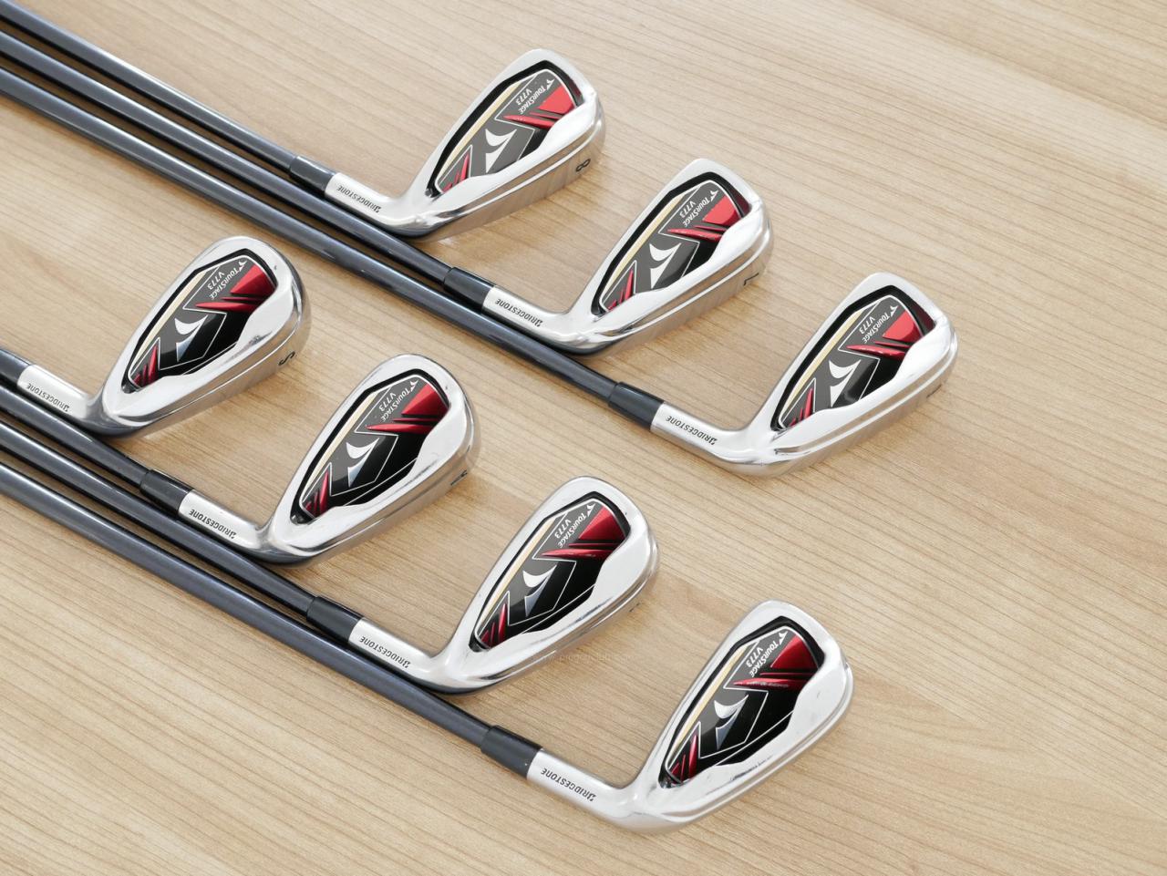 Iron set : Tourstage : ชุดเหล็ก Tourstage V773 (ใบใหญ่ ตีง่าย) มีเหล็ก 6-Pw,Aw,Sw (7 ชิ้น) ก้านกราไฟต์ FLex R