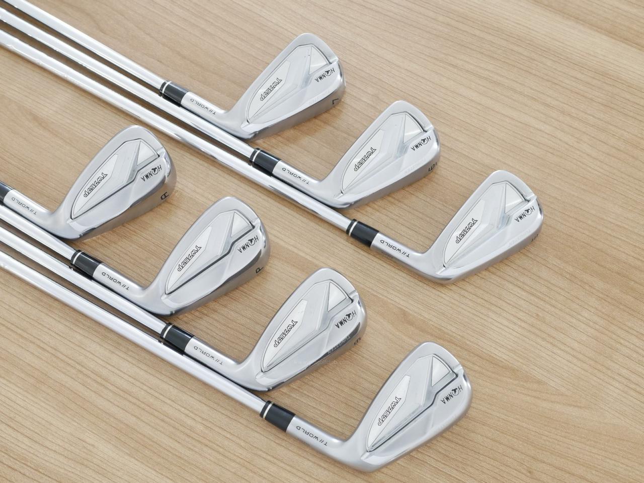 Iron set : Honma : ชุดเหล็ก Honma Tour World TW757P (ออกปี 2022) มีเหล็ก 5-Pw,Aw (7 ชิ้น) ก้านเหล็ก NS Pro 950 NEO Flex R