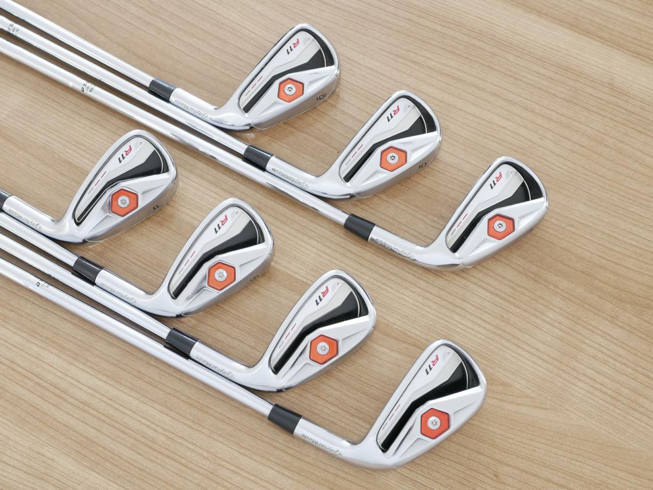 Iron set : Taylormade : ชุดเหล็ก Taylormade R11 มีเหล็ก 4-Pw (7 ชิ้น) ก้านเหล็ก Dynamic Gold S200