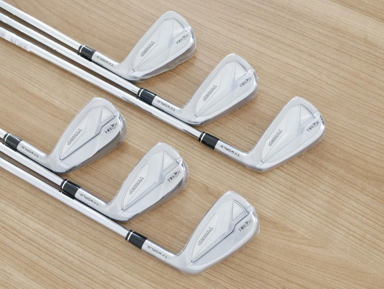 Iron set : Honma : **ของใหม่ ยังไม่แกะพลาสติก** ชุดเหล็ก Honma Tour World TW757P (ออกปี 2022) มีเหล็ก 5-Pw (6 ชิ้น) ก้านเหล็ก NS Pro 950 NEO Flex S