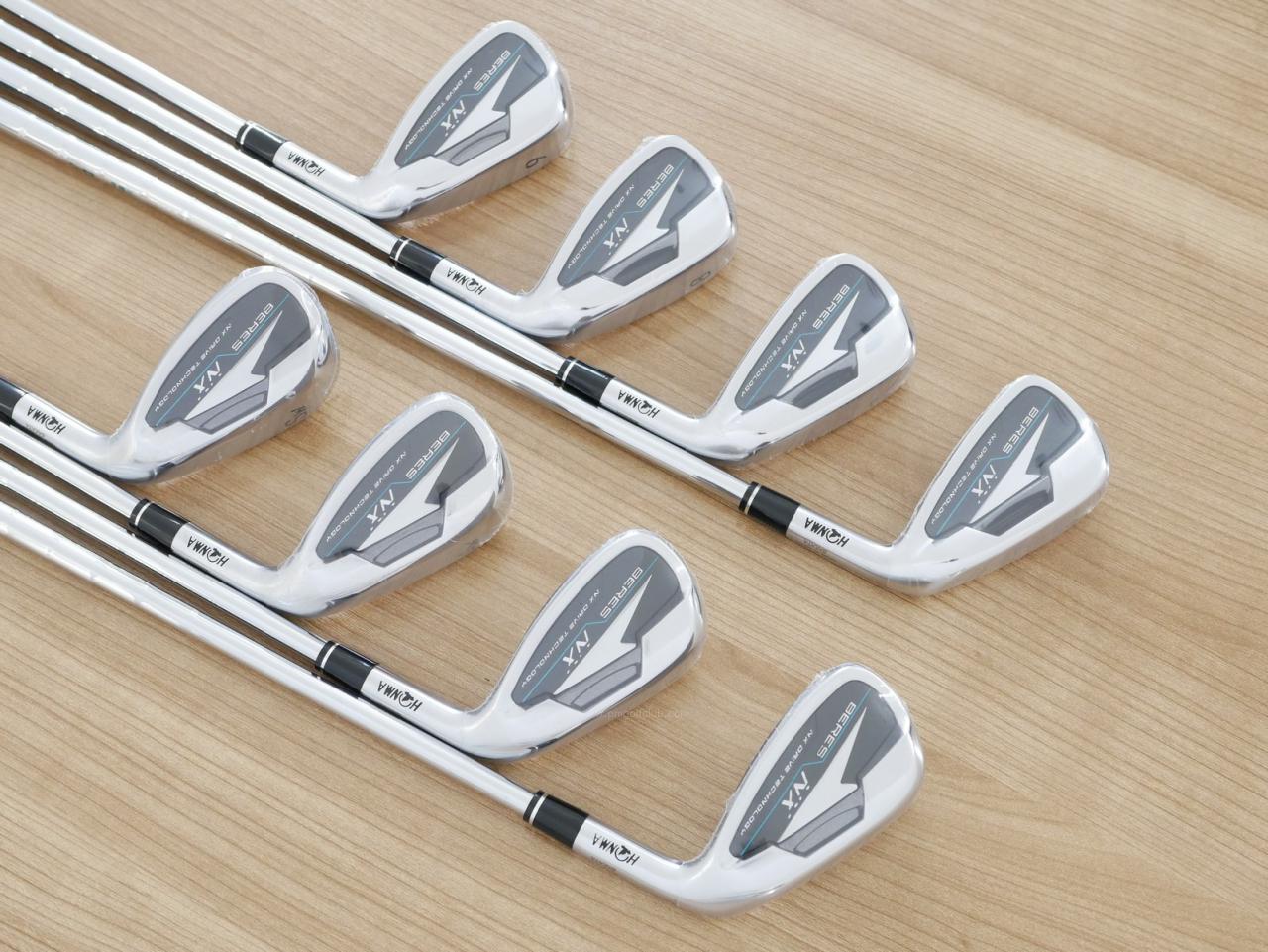 Iron set : Honma : **ของใหม่ ยังไม่แกะพลาสติก** ชุดเหล็ก Honma Beres NX (รุ่นปี 2023) มีเหล็ก 6-11,Aw,Sw (8 ชิ้น) ก้านเหล็ก NS Pro 850 NEO Flex S