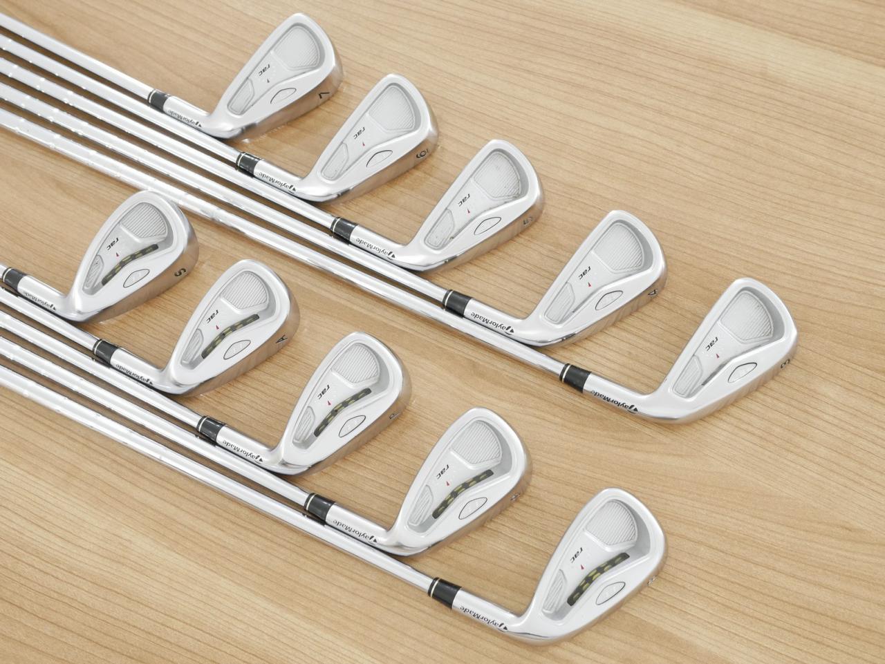 Iron set : Taylormade : ชุดเหล็ก Taylormade RAC OS มีเหล็ก 3-Pw,Aw,Sw (10 ชิ้น) ก้านเหล็ก Flex S