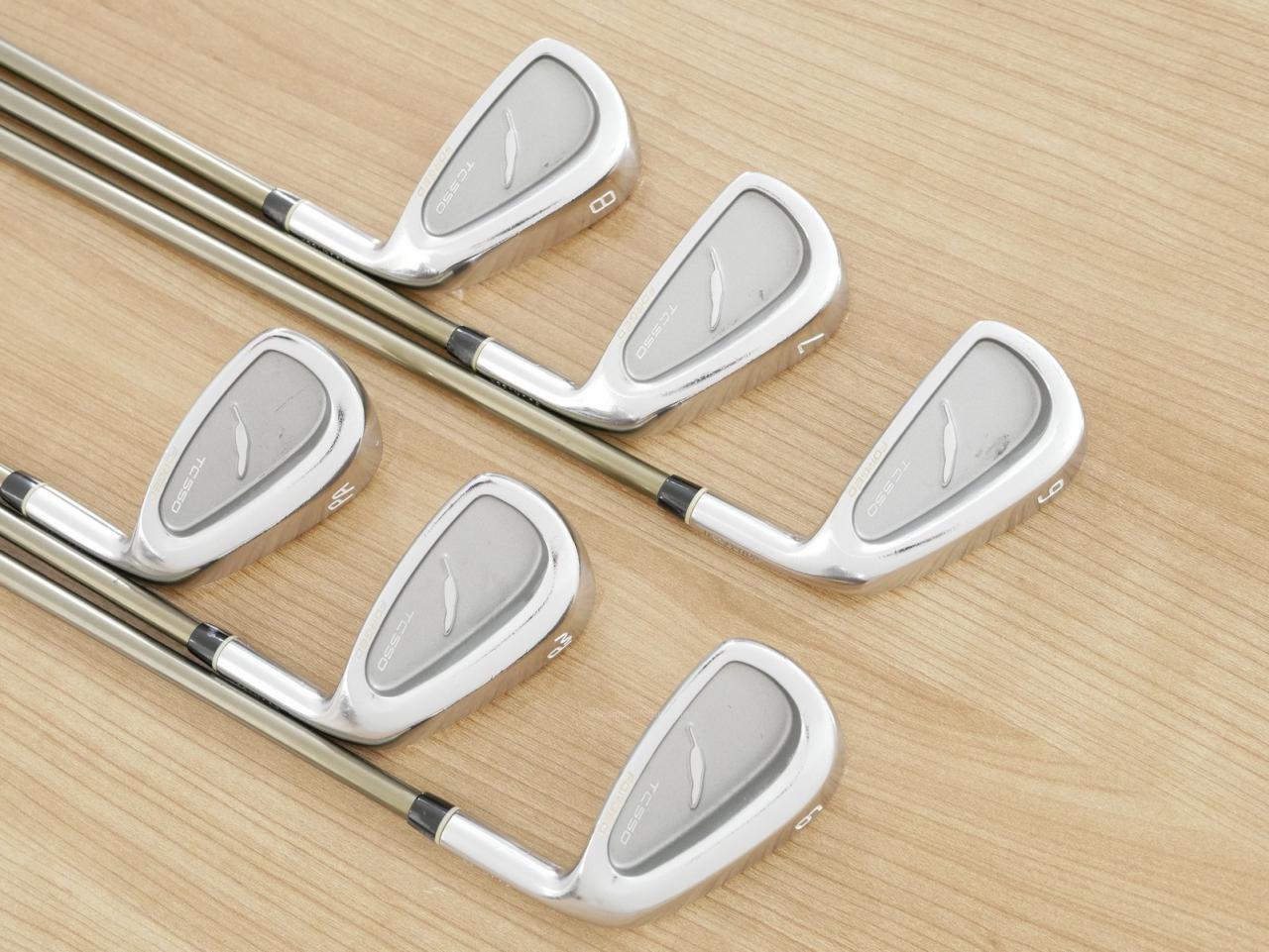 Iron set : Fourteen : ชุดเหล็ก Fourteen TC-550 Forged มีเหล็ก 6-Pw,Aw (6 ชิ้น) ก้านกราไฟต์ Flex S