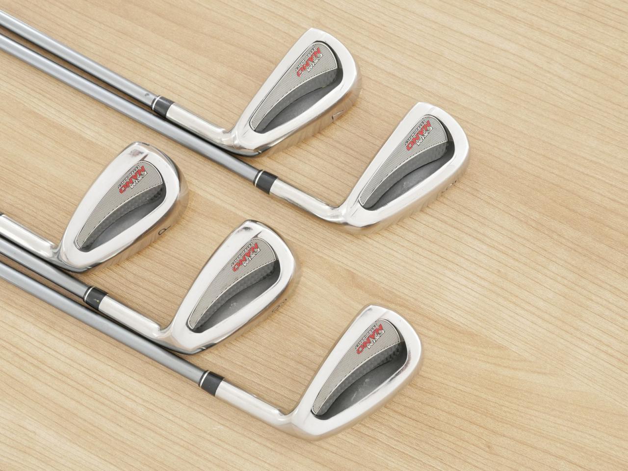 Iron set : Maruman : ชุดเหล็ก Maruman EXIM Nano มีเหล็ก 6-Pw (5 ชิ้น) ก้านกราไฟต์ Flex SR