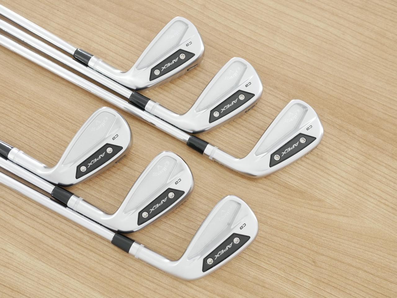 Iron set : Callaway : ชุดเหล็ก Callaway APEX CB Forged (ออกปี 2024) มีเหล็ก 5-10 (6 ชิ้น) ก้านเหล็ก NS Pro 950 NEO Flex S
