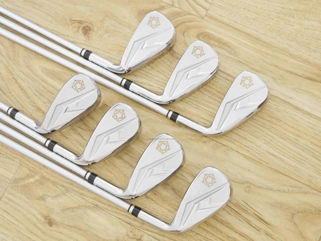 Iron set : Katana : ชุดเหล็ก Katana NINJA Hybrid Iron (รุ่นปี 2021 หน้าเด้ง ตีไกลมาก) มีเหล็ก 6-Pw,Aw,Sw (7 ชิ้น) ก้านกราไฟต์ Flex R