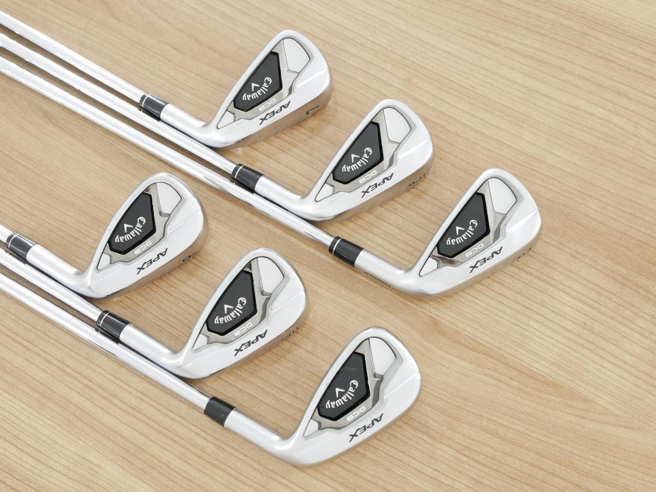Iron set : Callaway : ชุดเหล็ก Callaway APEX DCB Forged (ปี 2022) มีเหล็ก 5-Pw (6 ชิ้น) ก้านเหล็ก NS Pro 950 Neo Flex S