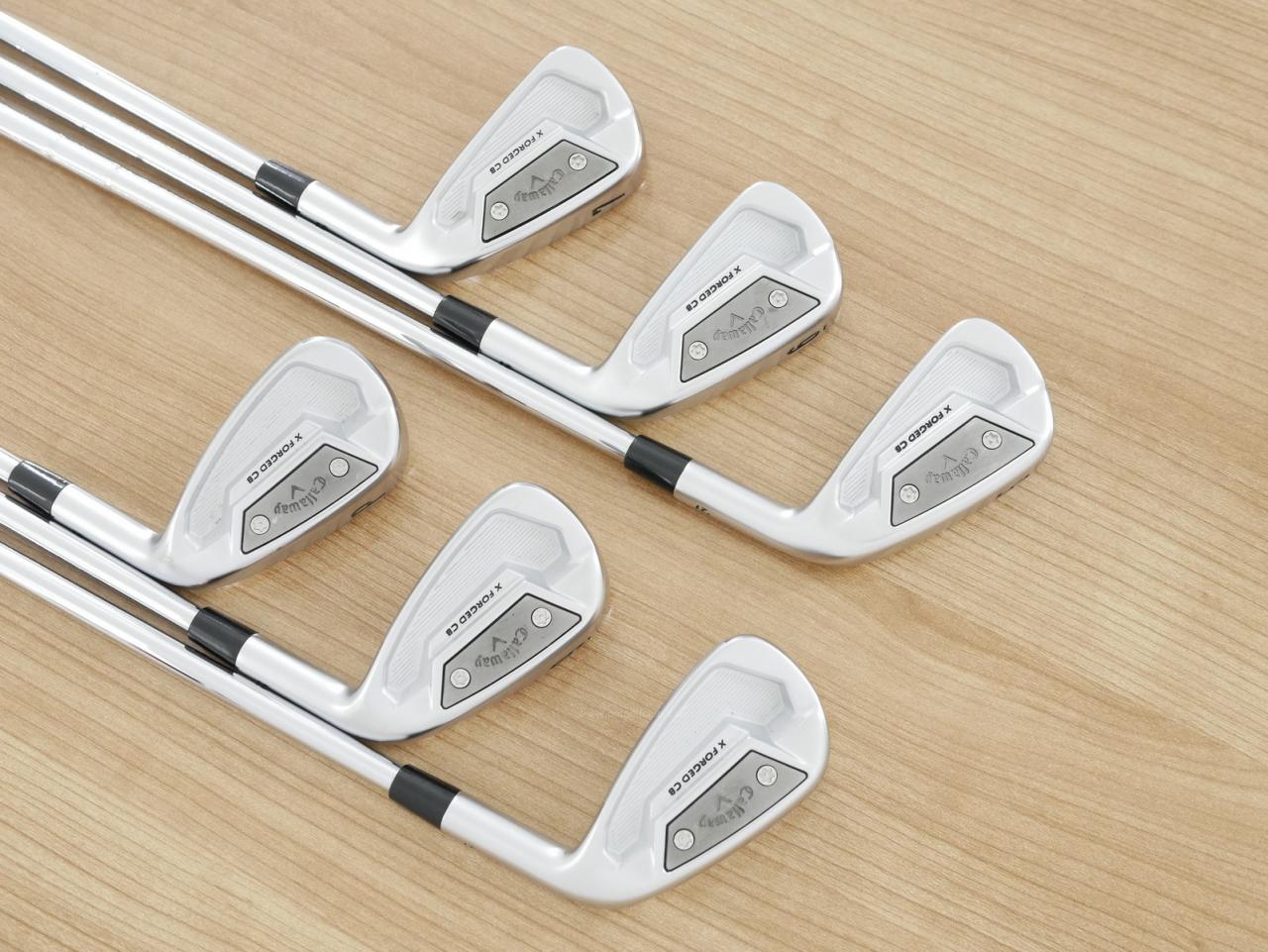 Iron set : Callaway : ชุดเหล็ก Callaway X Forged CB (รุ่นปี 2022) มีเหล็ก 5-Pw (6 ชิ้น) ก้านเหล็ก NS Pro 950 NEO Flex S