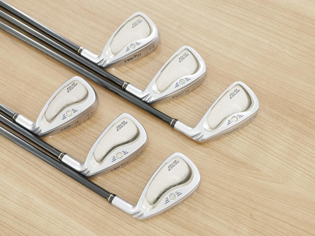 Iron set : Honma : ชุดเหล็ก Honma Beres MG702 มีเหล็ก 6-11 (6 ชิ้น เทียบเท่า 5-Pw) ก้าน ARMRQ B49 FLex R (2 ดาว)