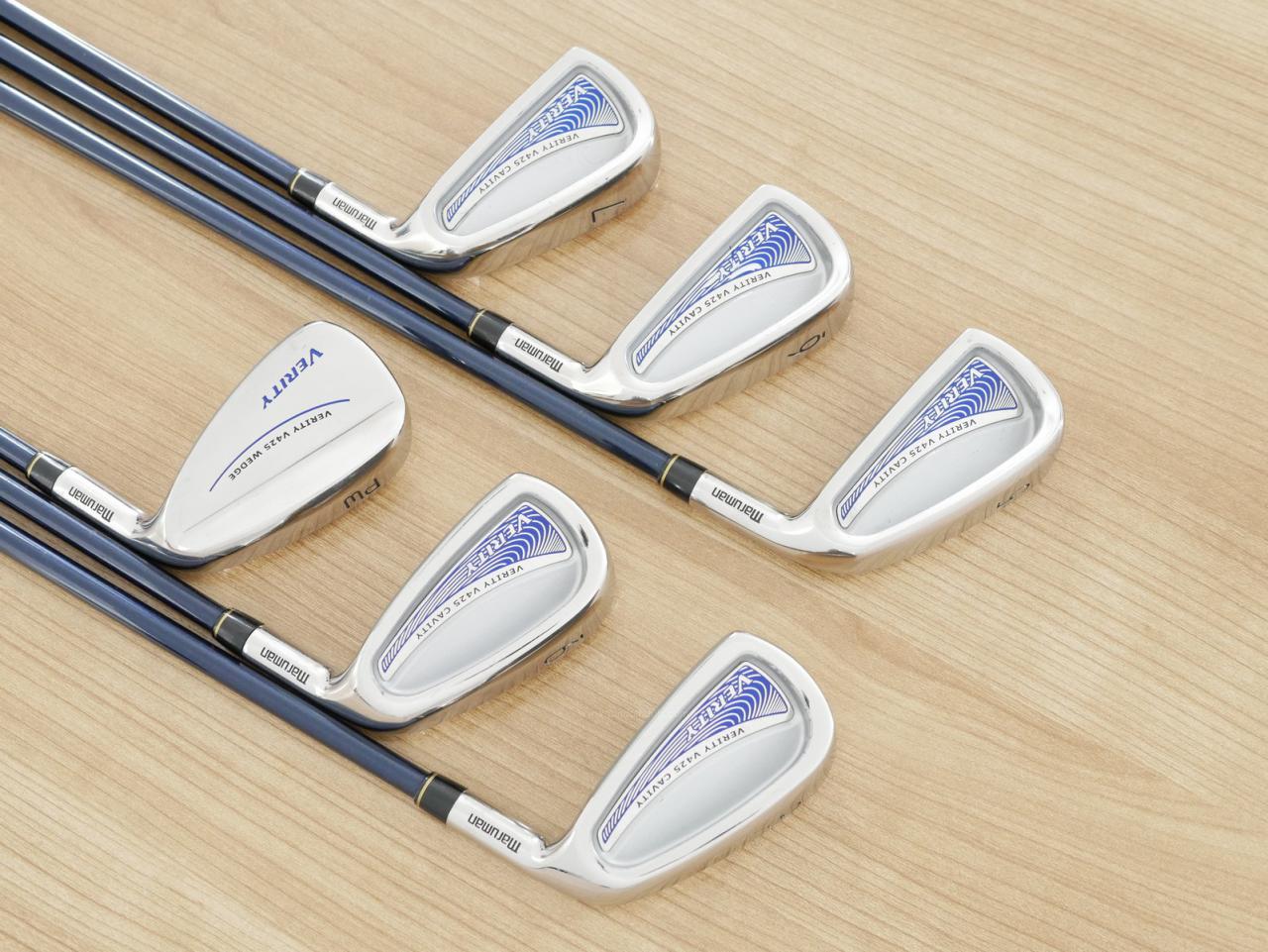 Iron set : Maruman : ชุดเหล็ก Maruman Verity V425 (ใบใหญ่ ตีง่าย) มีเหล็ก 5-Pw (6 ชิ้น) ก้านกราไฟต์ Flex R