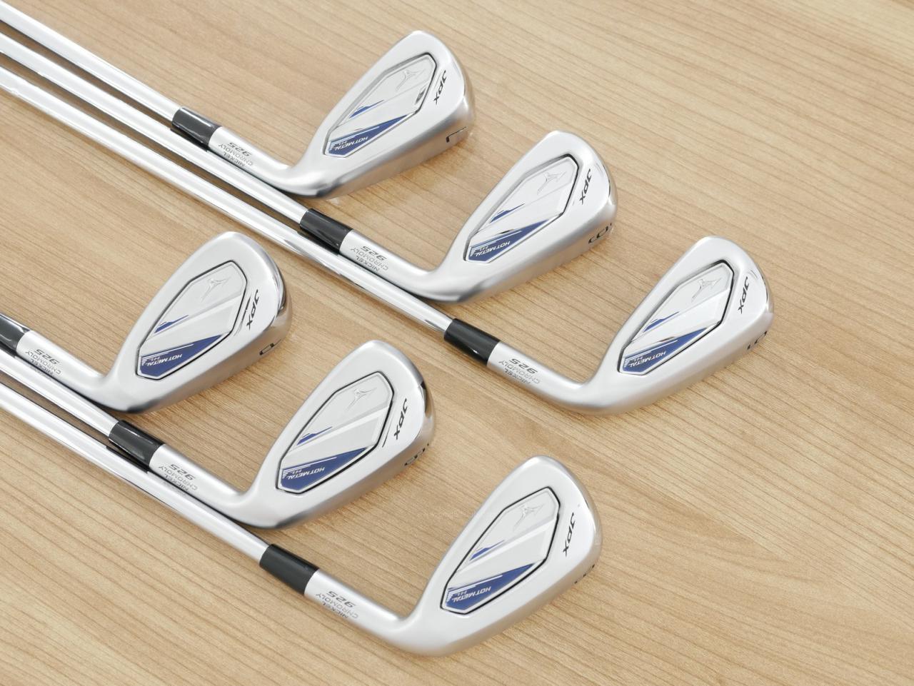 Iron set : Mizuno : ชุดเหล็ก Mizuno JPX 925 Hot Metal HL (ปี 2025 ตัวท๊อป ตีง่าย นุ่ม ไกลมาก) มีเหล็ก 5-Pw (6 ชิ้น) ก้านเหล็ก NS Pro 950 NEO Flex R