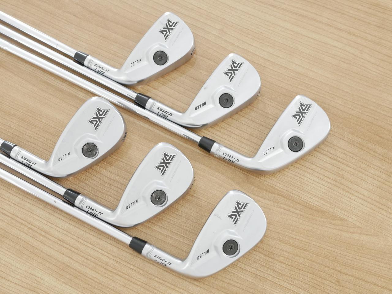 Iron set : PXG : ชุดเหล็ก PXG 0317T Milled Forged (รุ่นปี 2024 นุ่ม แน่น) มีเหล็ก 5-Pw (6 ชิ้น) ก้านเหล็ก Dynamic Gold 85 S200