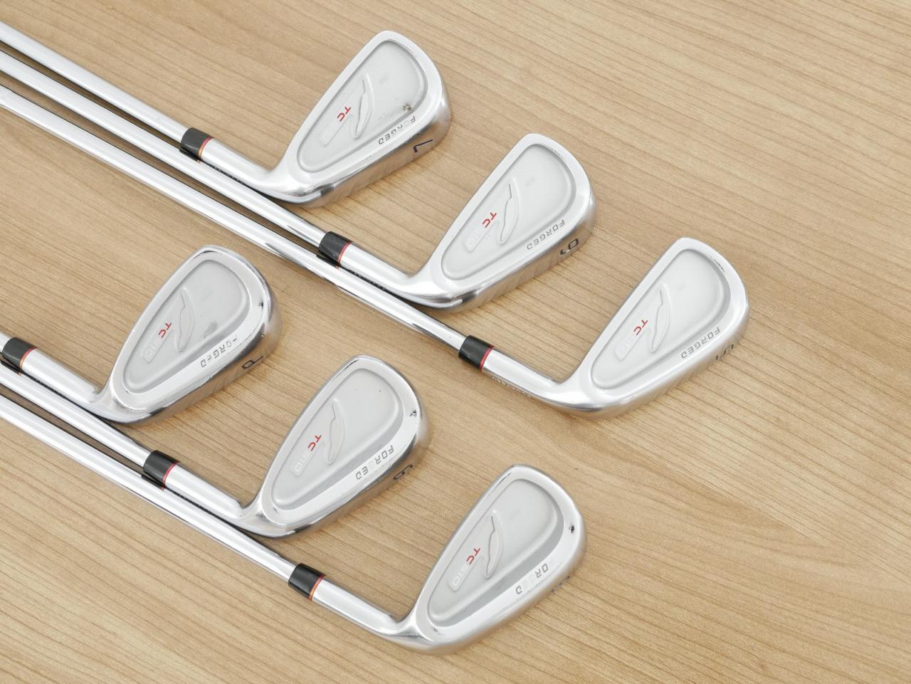 Iron set : Fourteen : ชุดเหล็ก Fourteen TC-510 Forged (นุ่มมากๆ เป็นเหล็ก S25C) มีเหล็ก 5-Pw (6 ชิ้น) ก้านเหล็ก NS Pro 950 Flex R