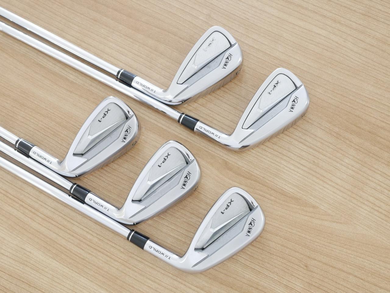 Iron set : Honma : ชุดเหล็ก Honma Tour World XP-1 (รุ่นปี 2020 ใบใหญ่ ตีง่าย ไกล) มีเหล็ก 6-10 (5 ชิ้น) ก้านเหล็ก NS Pro Zelos Flex S