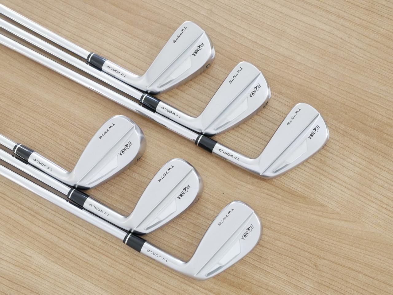 Iron set : Honma : ชุดเหล็ก Honma Tour World TW757B (ออกปี 2022) มีเหล็ก 5-Pw (6 ชิ้น) ก้านเหล็ก Dynamic Gold S200