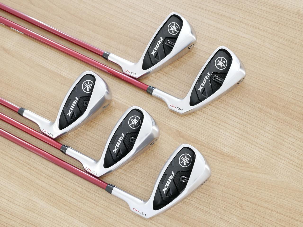 Iron set : Yamaha : ชุดเหล็ก Yamaha RMX VD40 (ออกปี 2022 ตีไกลและง่ายมากๆๆ ค่า MOI สูงสุด) มีเหล็ก 6-Pw (5 ชิ้น) ก้านกราไฟต์ Mitsubishi Diamana YR i50 Flex R