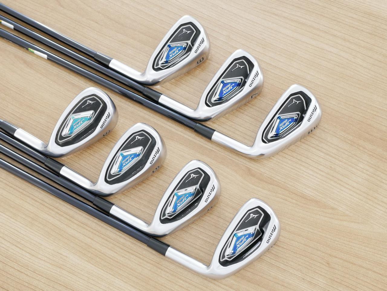 Iron set : Mizuno : ชุดเหล็ก Mizuno JPX 825 มีเหล็ก 6-Pw,Aw,Sw (7 ชิ้น) ก้านกราไฟต์ Flex R2