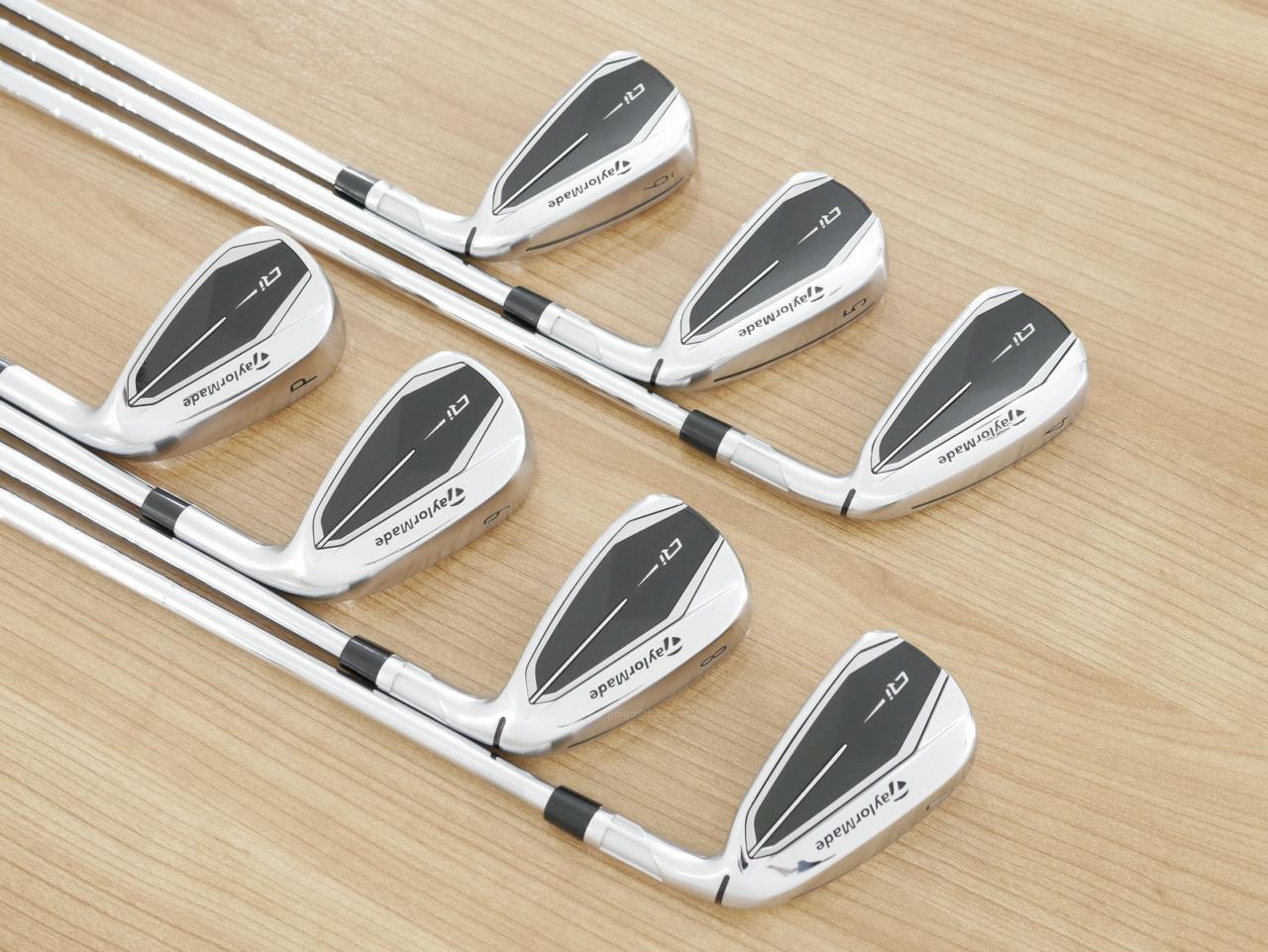 Iron set : Taylormade : ชุดเหล็ก Taylormade Qi (ออกปี 2024 Japan Spec.) มีเหล็ก 4-Pw (7 ชิ้น) ก้านเหล็ก NS Pro 910GH Flex S