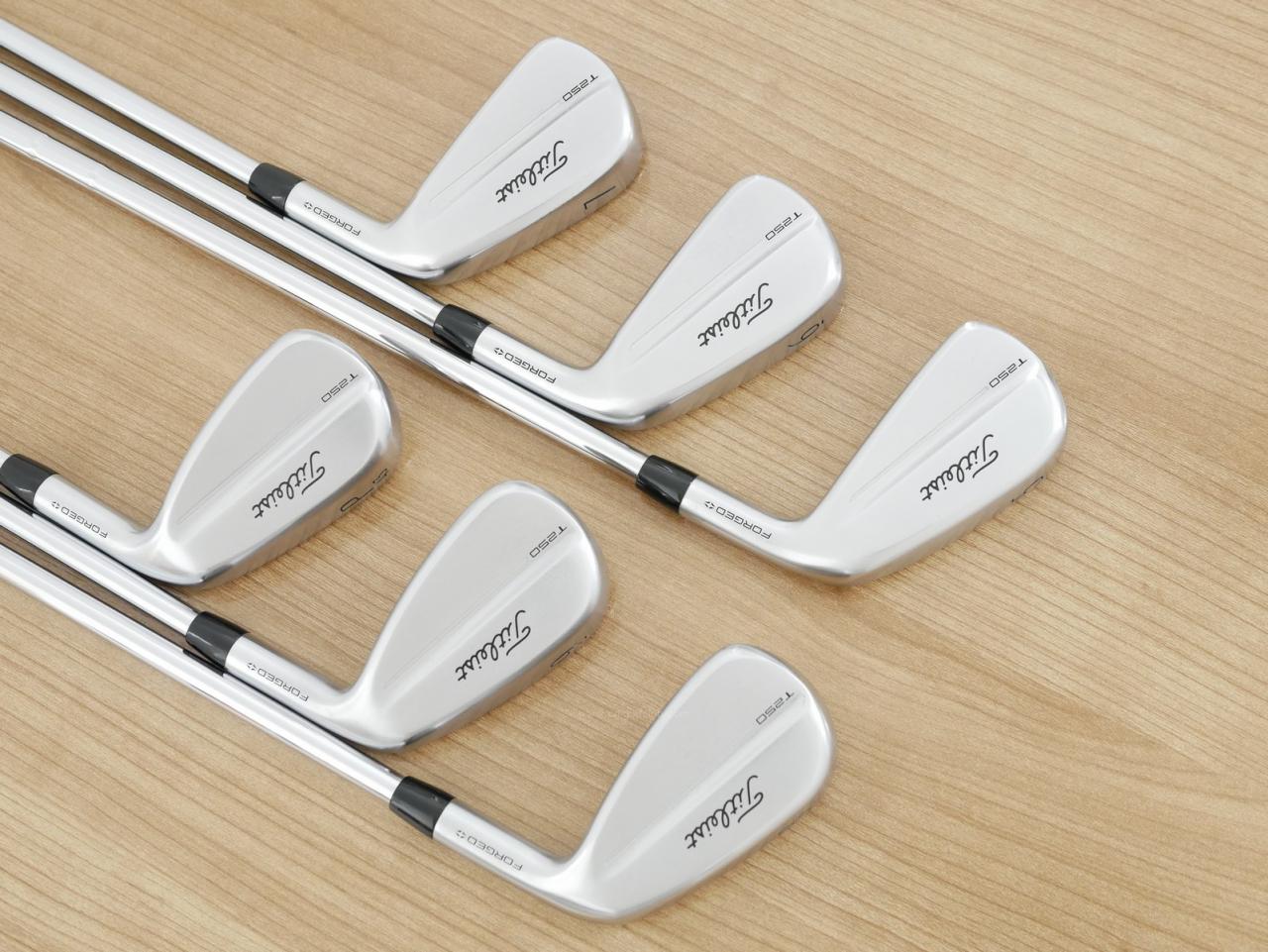 Iron set : Titleist : ชุดเหล็ก Titleist T250 Forged (รุ่นล่าสุด ออกปี 2025 Japan Spec) มีเหล็ก 5-Pw (6 ชิ้น) ก้านเหล็ก NS Pro Modus 105 Flex S