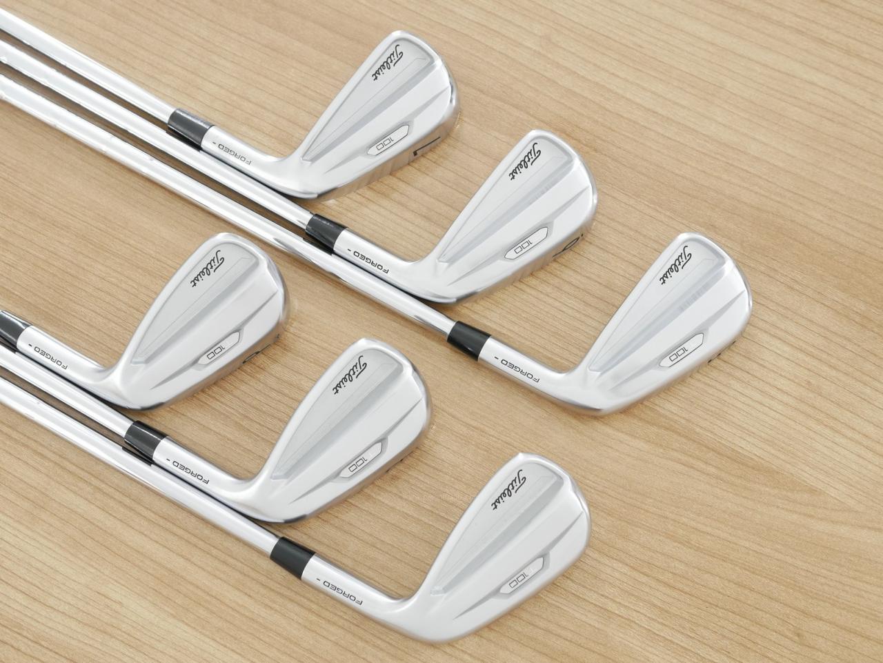 Iron set : Titleist : ชุดเหล็ก Titleist T100 Forged (รุ่นปี 2022) มีเหล็ก 5-Pw (6 ชิ้น) ก้านเหล็ก KBS Tour Lite 100 Flex S
