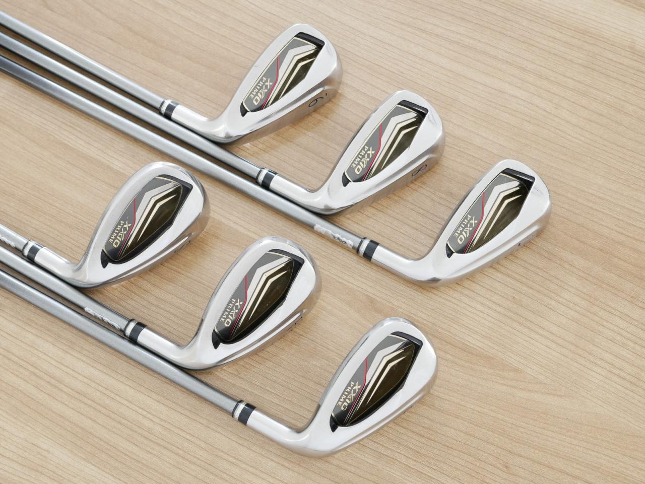 Iron set : XXIO : ชุดเหล็ก XXIO Prime 12 (รุ่นท๊อปสุด ปี 2024 ท๊อปสุด ตีง่าย ไกล) มีเหล็ก 7-Pw,Aw,Sw (6 ชิ้น) ก้านกราไฟต์ SP-1200 Flex R