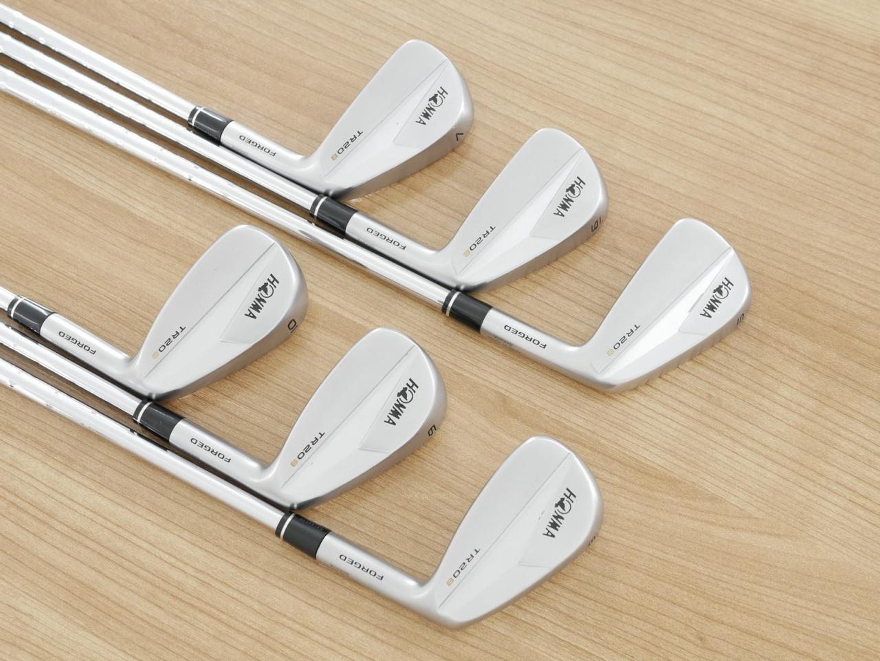 Iron set : Honma : ชุดเหล็ก Honma Tour World TR20B Forged (ออกปี 2020) มีเหล็ก 5-10 (6 ชิ้น) ก้านเหล็ก NS Pro Modus Flex S