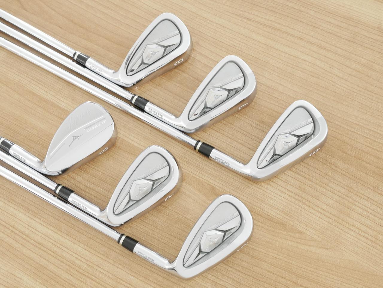 Iron set : Mizuno : ชุดเหล็ก Mizuno GX Forged (ปี 2019) มีเหล็ก 6-Pw,Aw (6 ชิ้น) ก้านเหล็ก NS Pro 950 HT Flex R