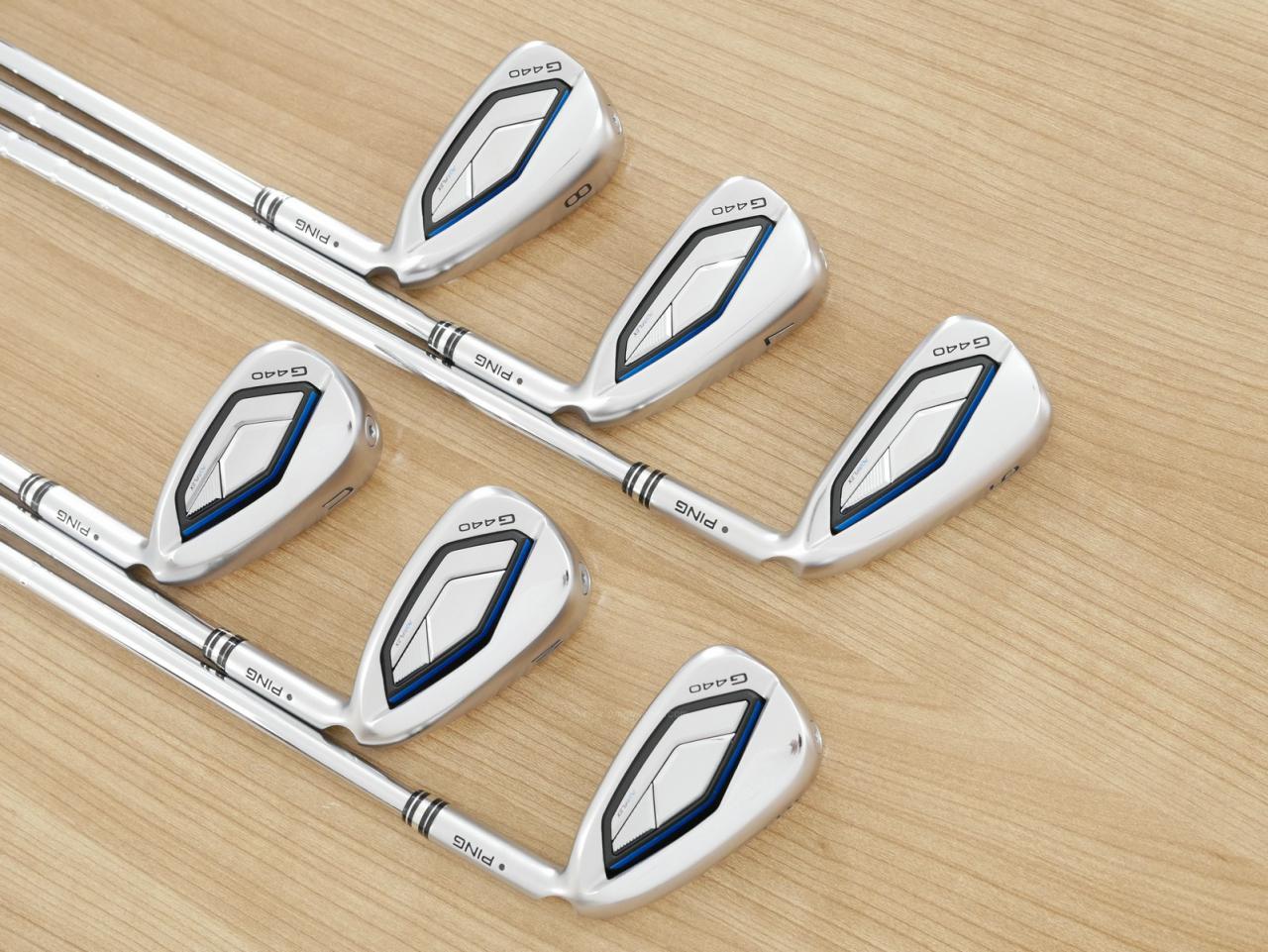 Iron set : Ping : ชุดเหล็ก Ping G440 (รุ่นล่าสุด ออกปี 2025 Japan Spec. ใบใหญ่ ง่าย ไกล) มีเหล็ก 6-Pw,Aw (6 ชิ้น) ก้านเหล็ก NS Pro 950 NEO Flex S