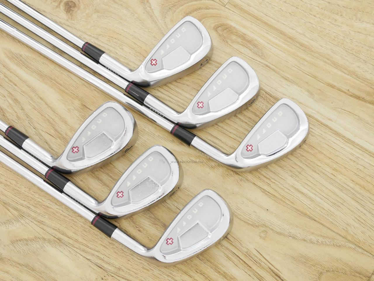 Iron set : Daiwa : ชุดเหล็ก Daiwa OnOff + (Forged) มีเหล็ก 5-Pw (6 ชิ้น) ก้านเหล็ก NS Pro 950 Flex S