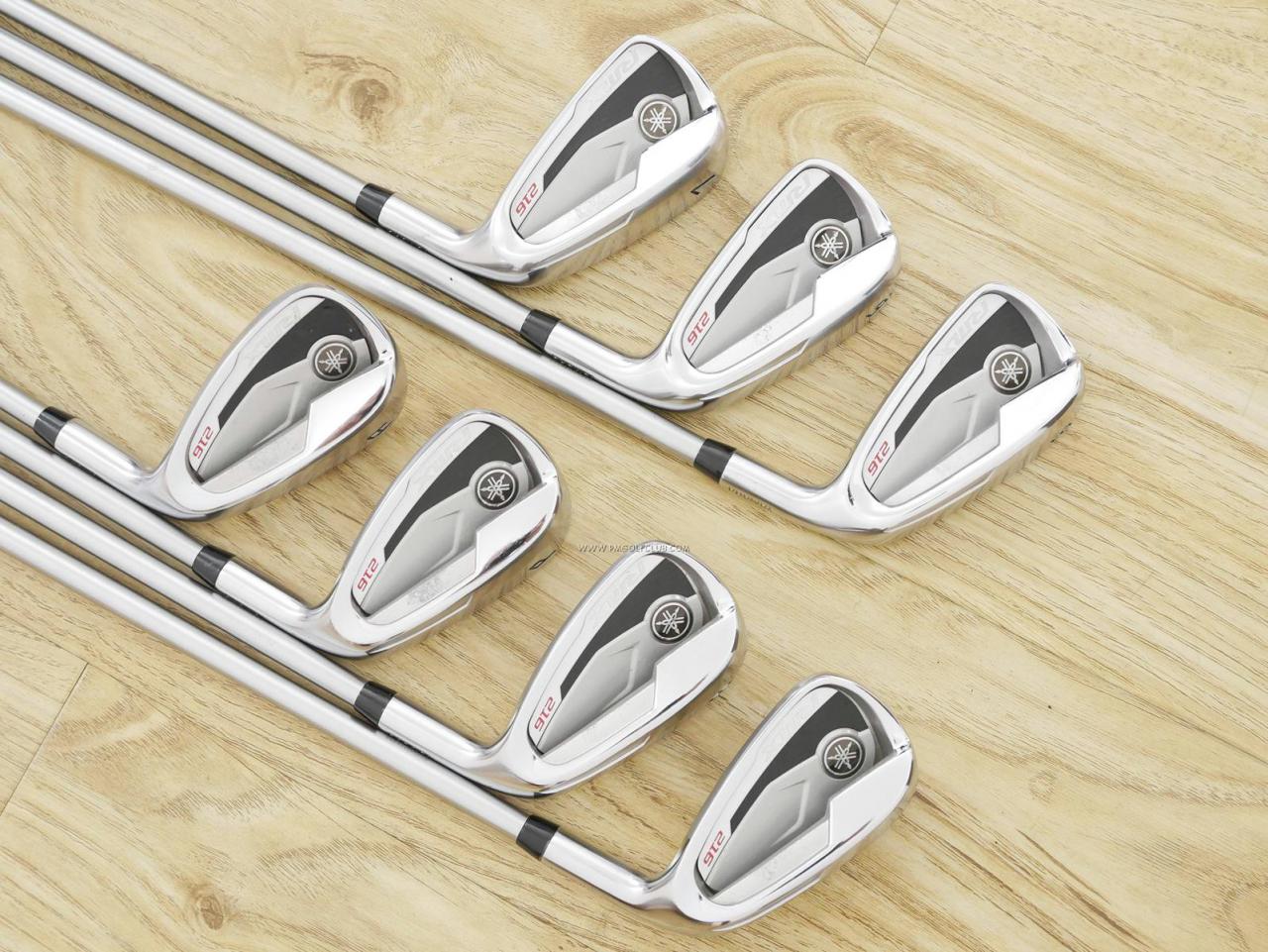 Iron set : Yamaha : ชุดเหล็ก Yamaha Inpres RMX 216 (ปี 2017 หน้าเด้ง COR 0.80 ตีไกลมาก) มีเหล็ก 5-Pw,Aw (7 ชิ้น) ก้านกราไฟต์ Mitsubishi FUBUKI Ai50 Flex R