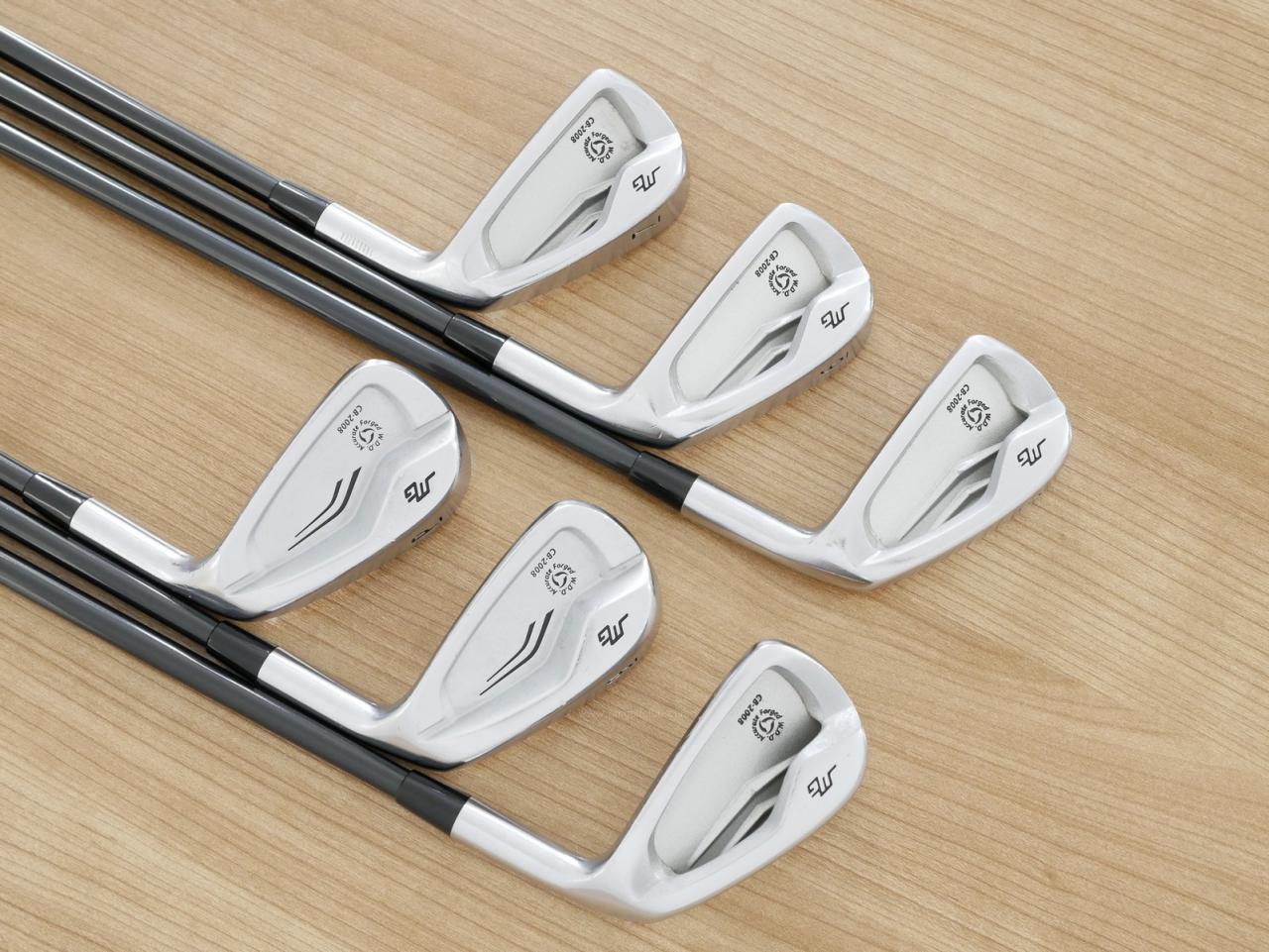 Iron set : Miura : ชุดเหล็ก Miura CB-2008 Forged (รุ่นปี 2019 นุ่มมากๆๆ) มีเหล็ก 5-Pw (6 ชิ้น) ก้านกราไฟต์ UST Mamiya ATTAS FF 75 Flex SR