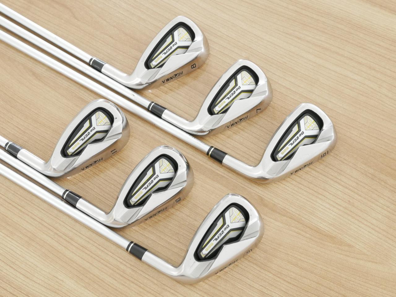 Iron set : Honma : ชุดเหล็ก Honma Bezeal 525 (ออกปี 2016 รุ่นนี้ใบใหญ่ที่สุดของ Honma) มีเหล็ก 6-11 (6 ชิ้น) ก้านกราไฟต์ Honma Vizard 48 Flex SR