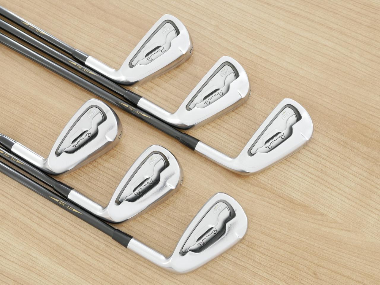 Iron set : Romaro : ชุดเหล็ก Romaro Ray V Forged มีเหล็ก 5-Pw (6 ชิ้น) ก้านกราไฟต์ Tour AD 75 Flex S