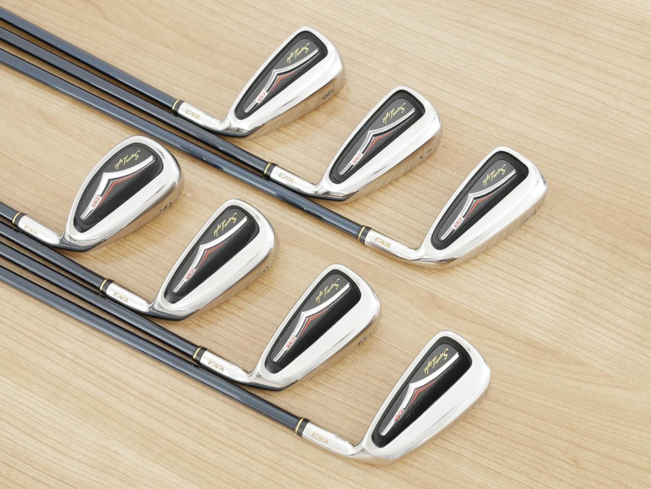 Iron set : Other Brand : ชุดเหล็ก ENA Super Light (หน้าเด้ง เบามาก อ่อน เหมาะกับซีเนียร์) มีเหล็ก 6-Pw,Aw,Sw (7 ชิ้น) ก้านกราไฟต์ Flex R