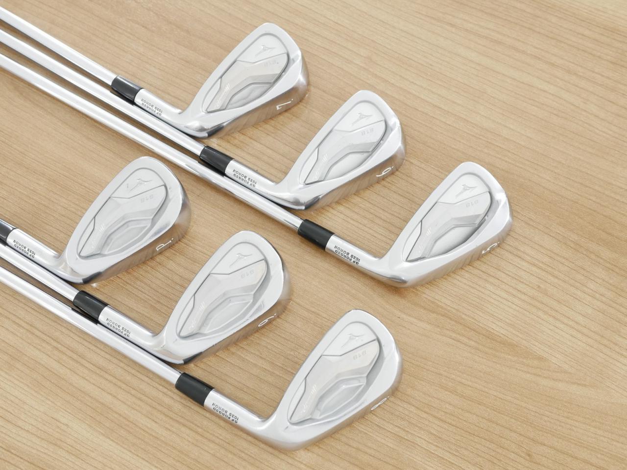 Iron set : Mizuno : ชุดเหล็ก Mizuno Pro 918 Forged (ปี 2019 นุ่มมาก ตีง่าย) มีเหล็ก 5-Pw (6 ชิ้น) ก้านเหล็ก Dynamic Gold 95 R300