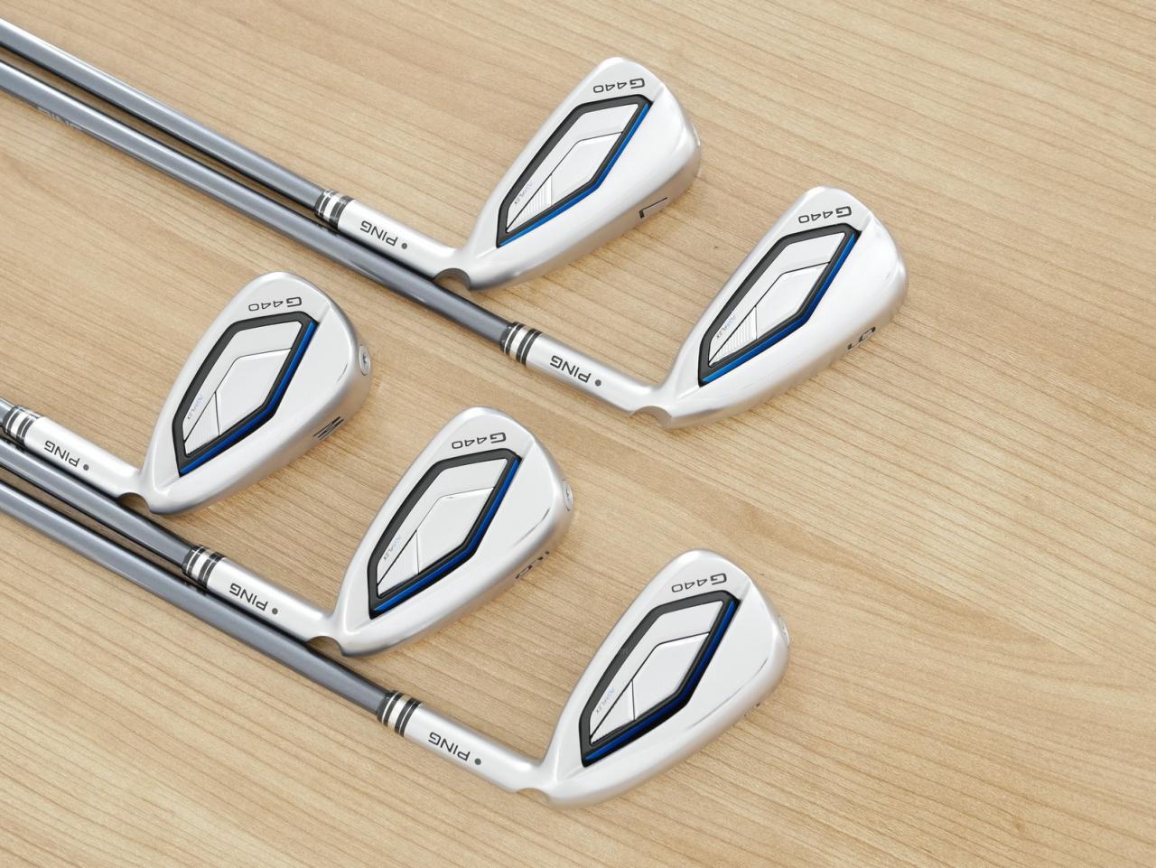 Iron set : Ping : ชุดเหล็ก Ping G440 (รุ่นล่าสุด ออกปี 2025 Japan Spec. ใบใหญ่ ง่าย ไกล) มีเหล็ก 6-W (5 ชิ้น) ก้านกราไฟต์ Fujikura HL40 Flex R