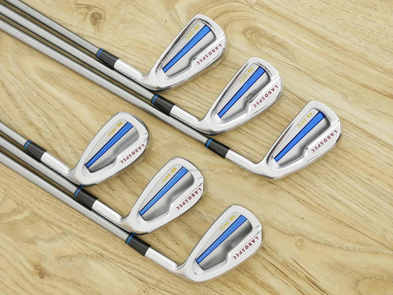 Iron set : Daiwa : ชุดเหล็ก Daiwa OnOff Labospec RB-247J (ปี 2019 ตัวเป็น Forged หน้าเป็น Maraging ฟิลดี ระยะดีครับ) มีเหล็ก 5-Pw (6 ชิ้น) ก้านกราไฟต์ LABOSPEC Shinari i95 Flex S