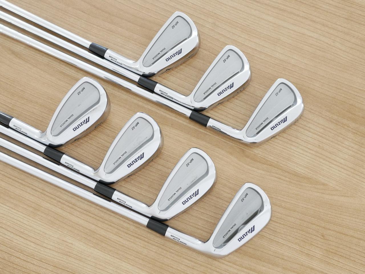 Iron set : Mizuno : ชุดเหล็ก Mizuno MP-52 (Forged) มีเหล็ก 4-Pw (7 ชิ้น) ก้านเหล็ก NS Pro 850 Flex R