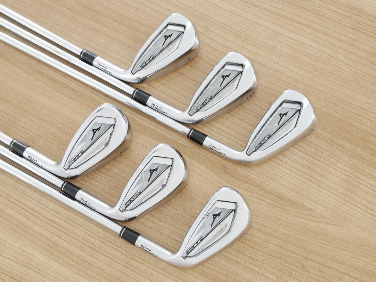 Iron set : Mizuno : ชุดเหล็ก Mizuno JPX 921 Hot Metal (ปี 2022 ตัวท๊อป แน่น ไกล) มีเหล็ก 5-Pw (6 ชิ้น) ก้านเหล็ก Dynamic Gold 95 S200