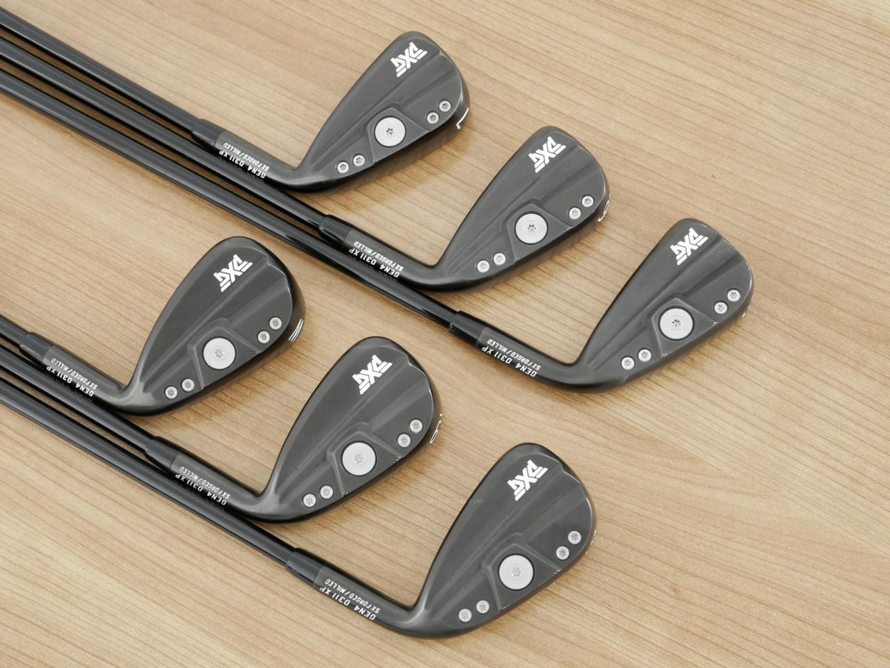 Iron set : PXG : ชุดเหล็ก PXG 0311XP GEN 4 Black Forged Milled (นุ่ม แน่น สวย เท่) มีเหล็ก 5-Pw (6 ชิ้น) ก้านกราไฟต์ Project X CYPHER SIXTY 5.5 (Flex SR)
