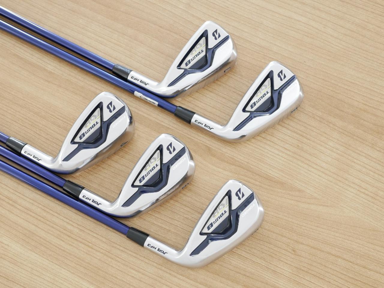 Iron set : Bridgestone : ชุดเหล็ก Bridgestone Tour B JGR HF3 Forged (ปี 2020 ตีไกลมากๆ) มีเหล็ก 6-Pw (5 ชิ้น) ก้านกราไฟต์ Tour AD Flex R