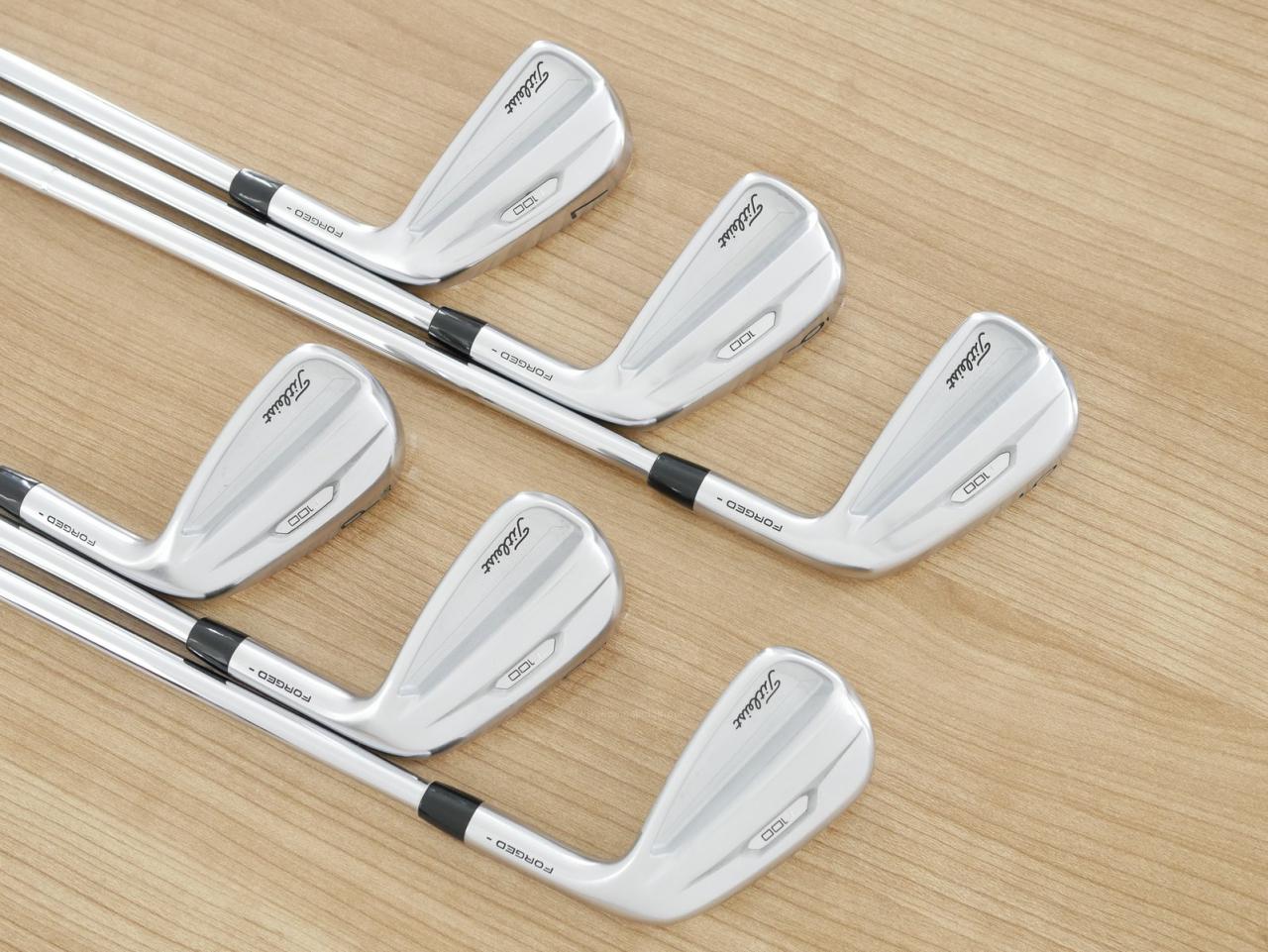 Iron set : Titleist : ชุดเหล็ก Titleist T100 Forged (รุ่นปี 2022) มีเหล็ก 5-Pw (6 ชิ้น) ก้านเหล็ก AMT Tour White S200