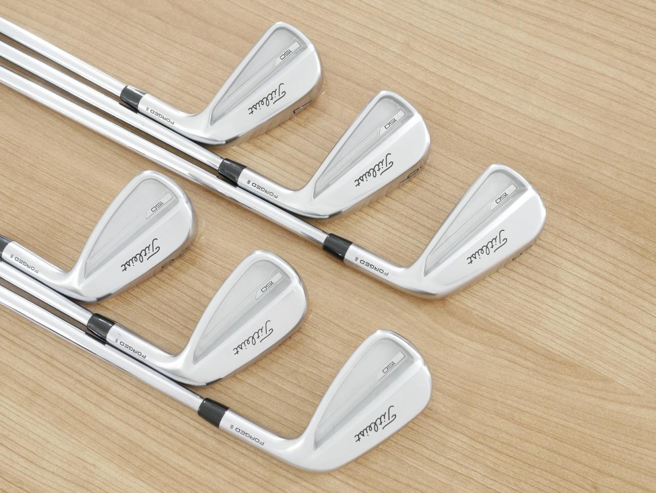 Iron set : Titleist : ชุดเหล็ก Titleist T150 Forged (ออกปี 2023 นุ่ม แน่น คม) มีเหล็ก 5-Pw (6 ชิ้น) ก้านเหล็ก NS Pro Modus 120 Flex S