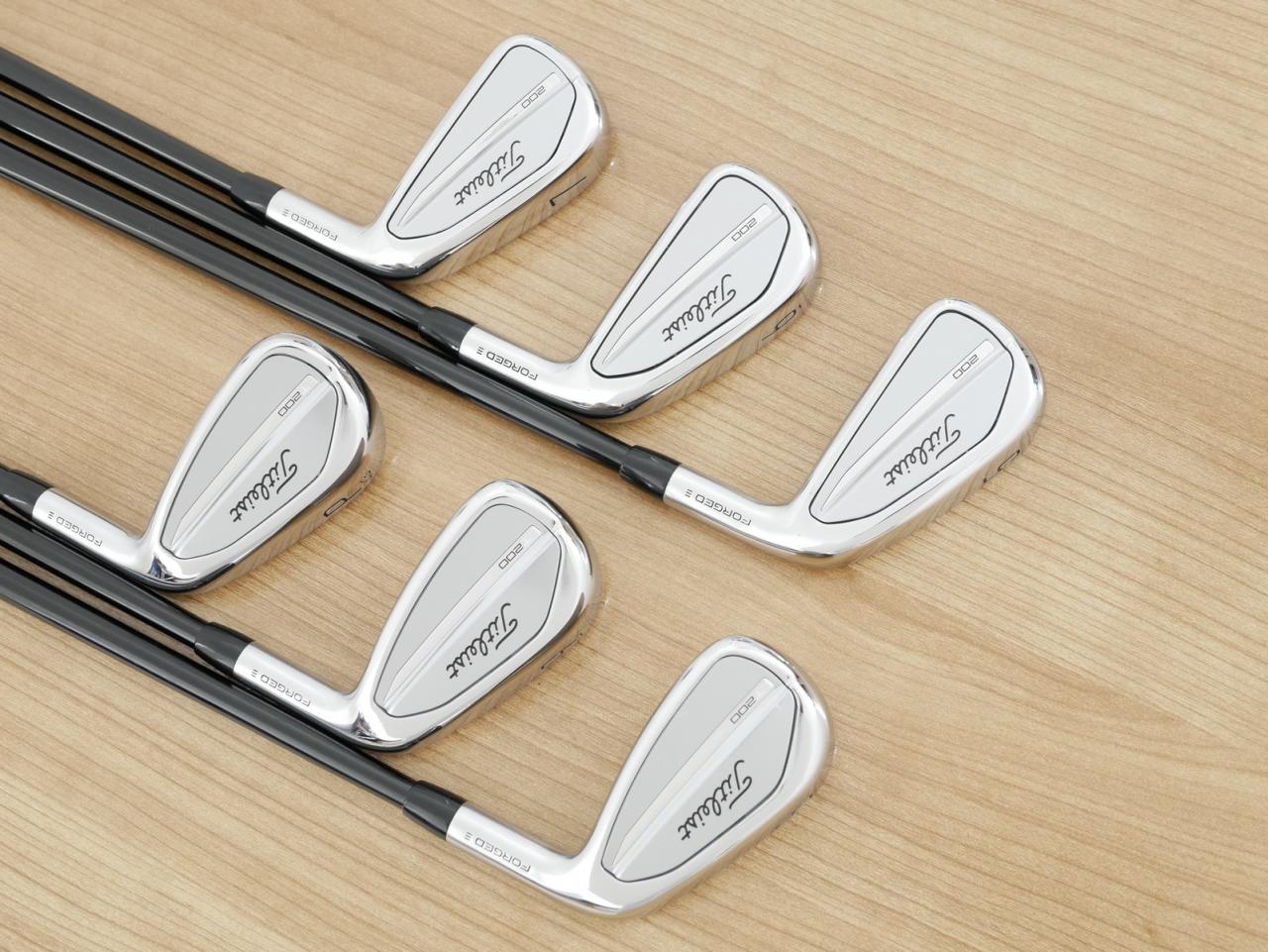 Iron set : Titleist : ชุดเหล็ก Titleist T200 Forged (ออกปี 2023 Japan Spec) มีเหล็ก 5-Pw (6 ชิ้น) ก้านกราไฟต์ Mitsubishi TENSEI AM2 Flex S