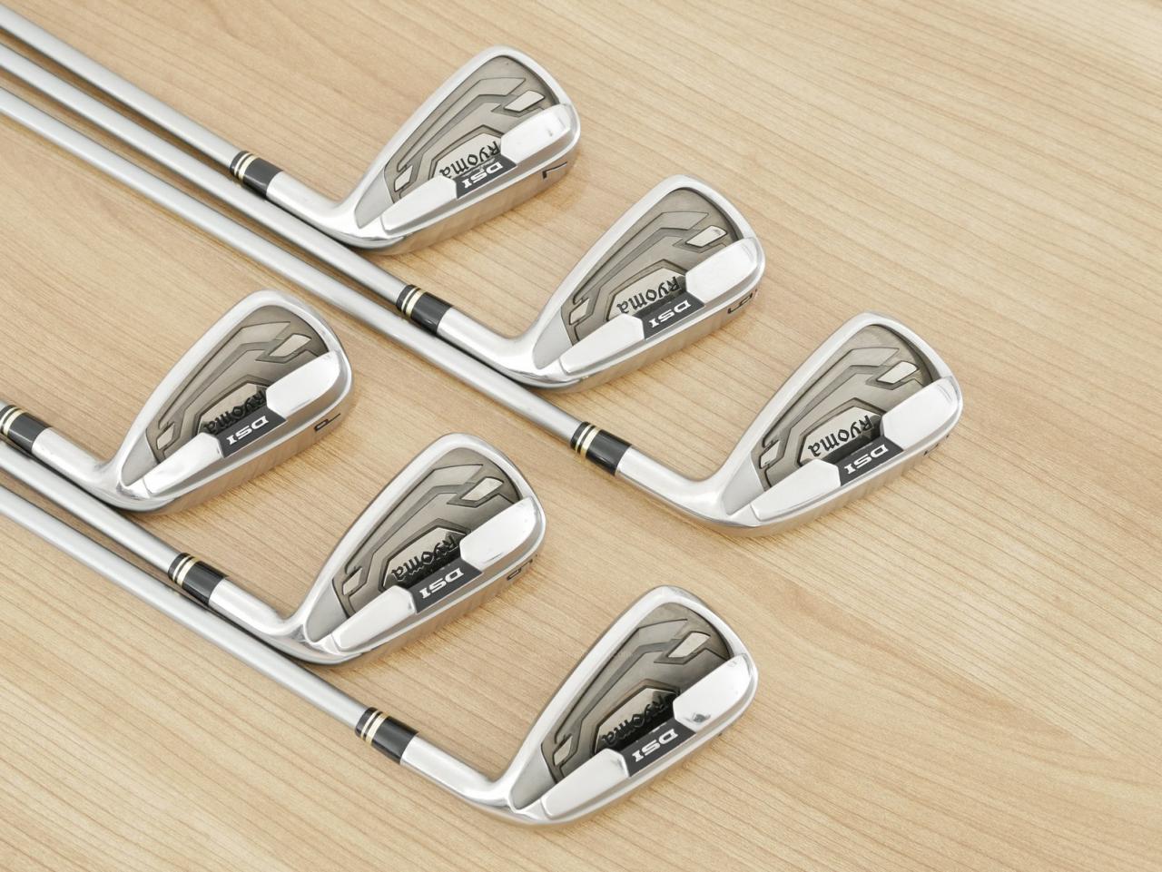 Iron set : Other Brand : ชุดเหล็ก Ryoma DSI (ตีง่ายมาก ไกลมากๆ หายากสุดๆ) มีเหล็ก 5-Pw (6 ชิ้น) ก้านตัวท็อป RYOMA BEYOND POWER IRON FLEX ∞