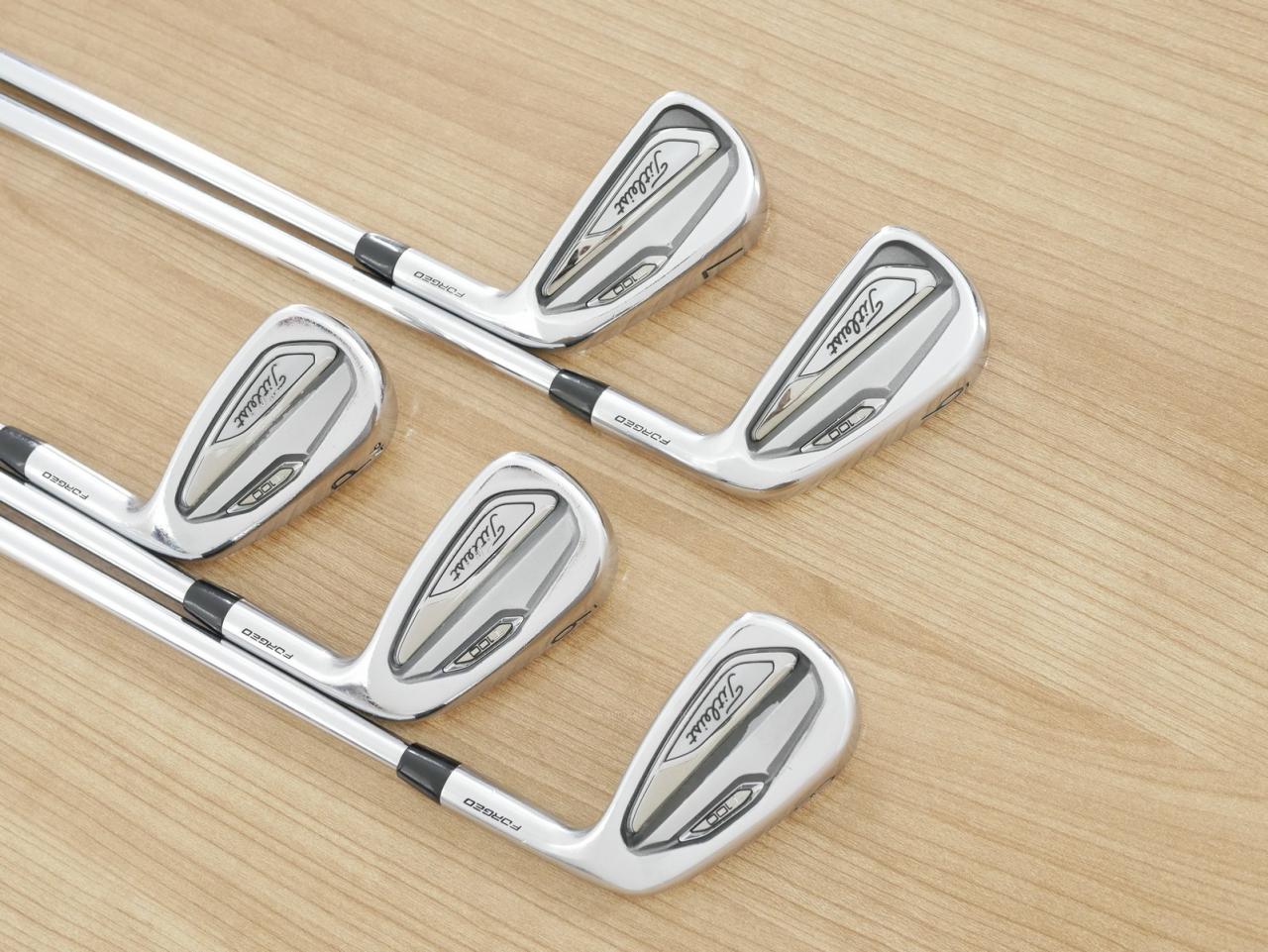 Iron set : Titleist : ชุดเหล็ก Titleist T100 Forged (รุ่นปี 2020) มีเหล็ก 6-Pw (5 ชิ้น) ก้านเหล็ก Project X 6.0 Flex SX
