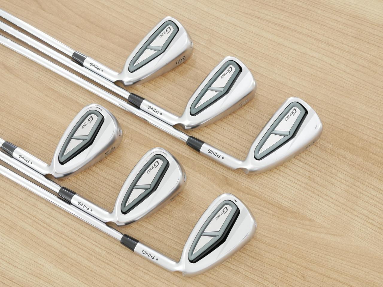 Iron set : Ping : ชุดเหล็ก Ping G730 (รุ่นล่าสุด ปี 2024 Japan Spec. ใบใหญ่ ง่ายที่สุด ไกลที่สุดของ Ping) มีเหล็ก 6-Pw,Aw (6 ชิ้น) ก้านเหล็ก NS Pro 750 NEO Flex S