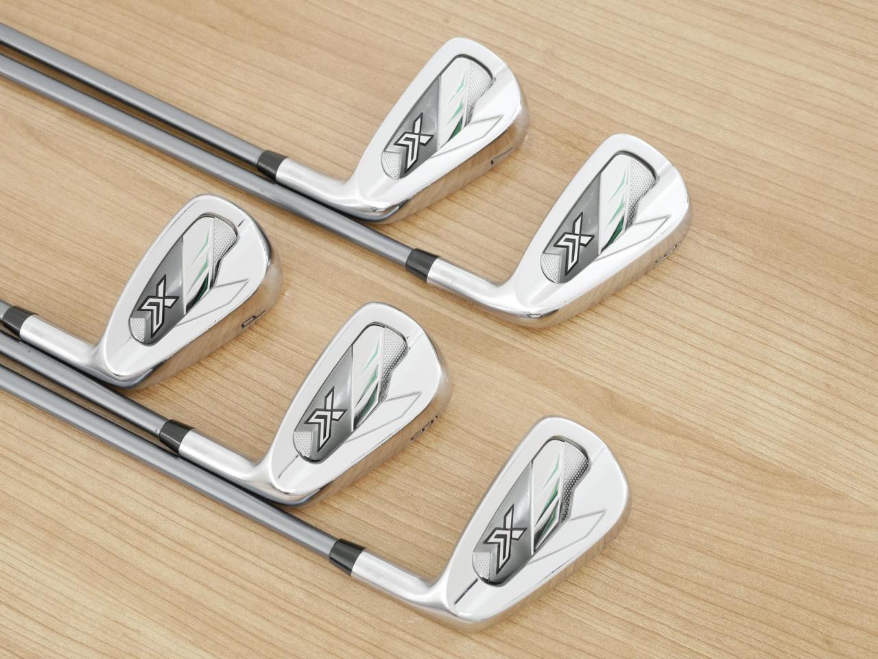 Iron set : XXIO : ชุดเหล็ก XXIO X-eks Forged (ออกปี 2022) มีเหล็ก 6-Pw (5 ชิ้น) ก้านกราไฟต์ Fujikura MCI 60 Flex S