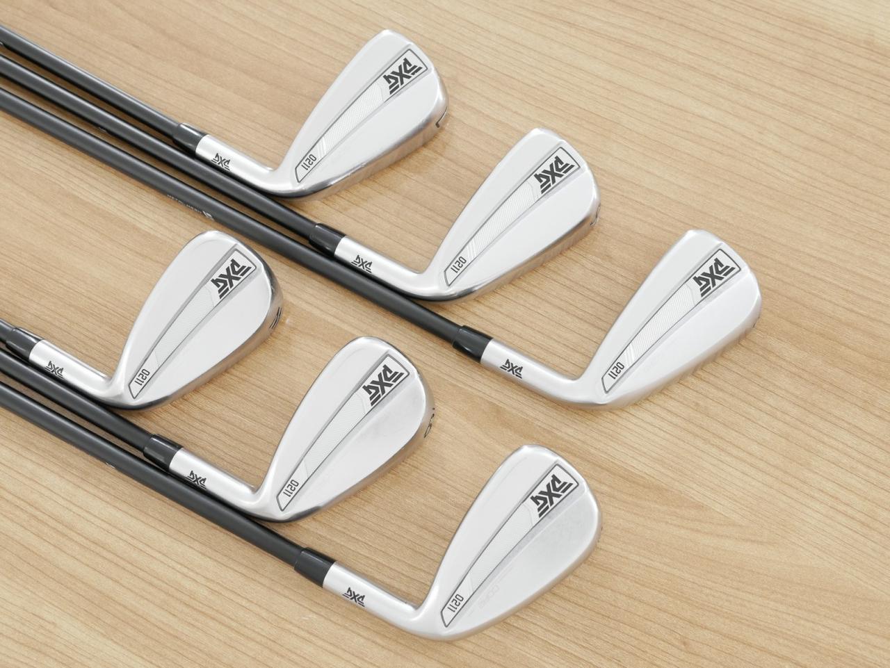 Iron set : PXG : ชุดเหล็ก PXG 0211 COR2 (รุ่นปี 2020) มีเหล็ก 5-Pw (6 ชิ้น) ก้านกราไฟต์ Mitsubishi MMT 80 Flex S