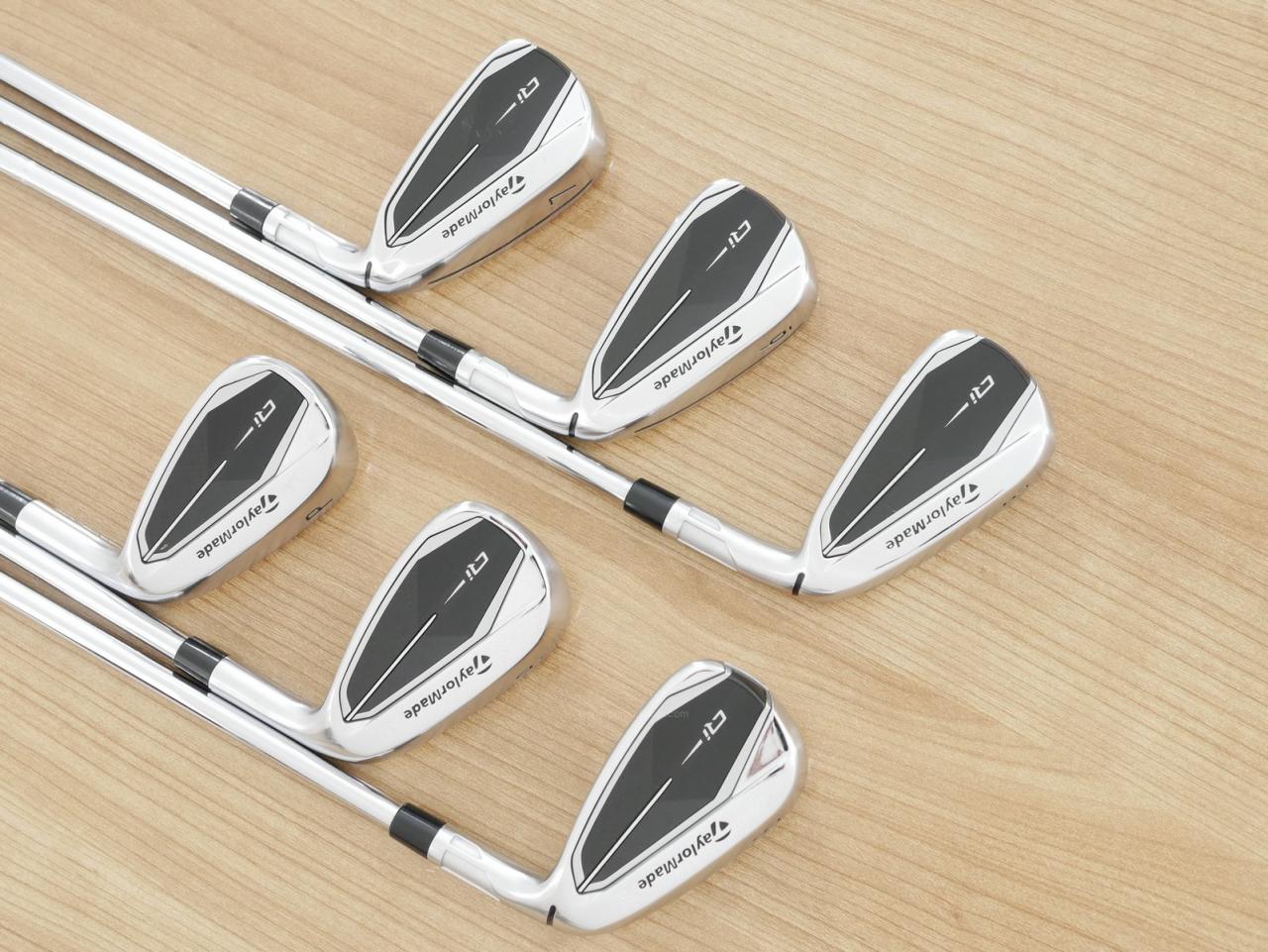 Iron set : Taylormade : ชุดเหล็ก Taylormade Qi (ออกปี 2024 Japan Spec.) มีเหล็ก 5-Pw (6 ชิ้น) ก้านเหล็ก NS Pro 820GH Flex R